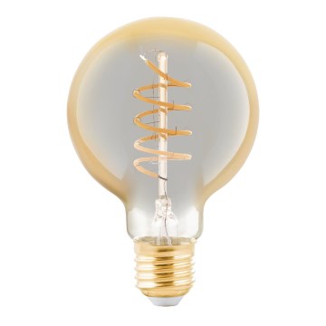 Lâmpada LED com regulação VINTAGE G80 E27/4W/230V 2200K - Eglo 11876