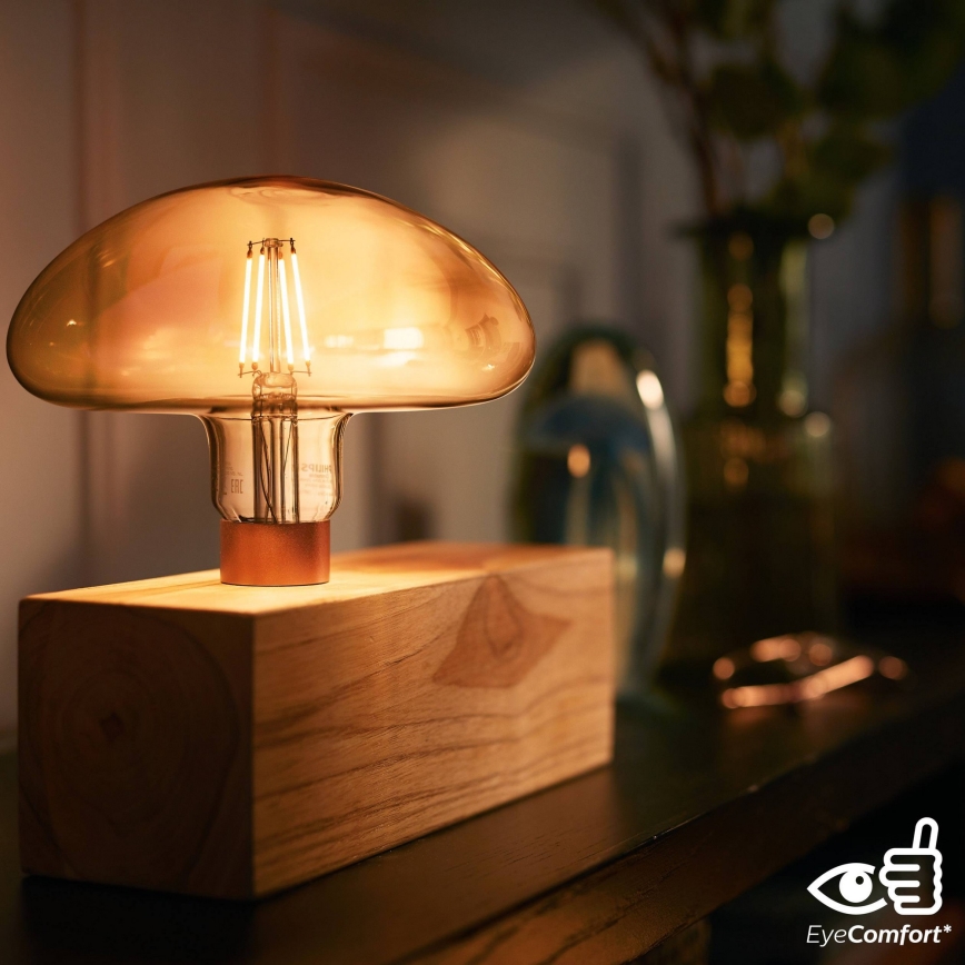 Lâmpada LED com regulação VINTAGE Philips E27/5W/230V 2000K