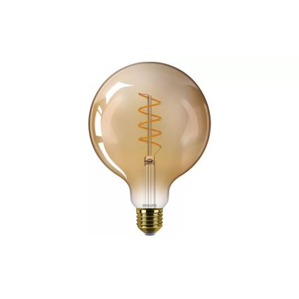 Lâmpada LED com regulação VINTAGE Philips G125 E27/5,5W/230V 2200K