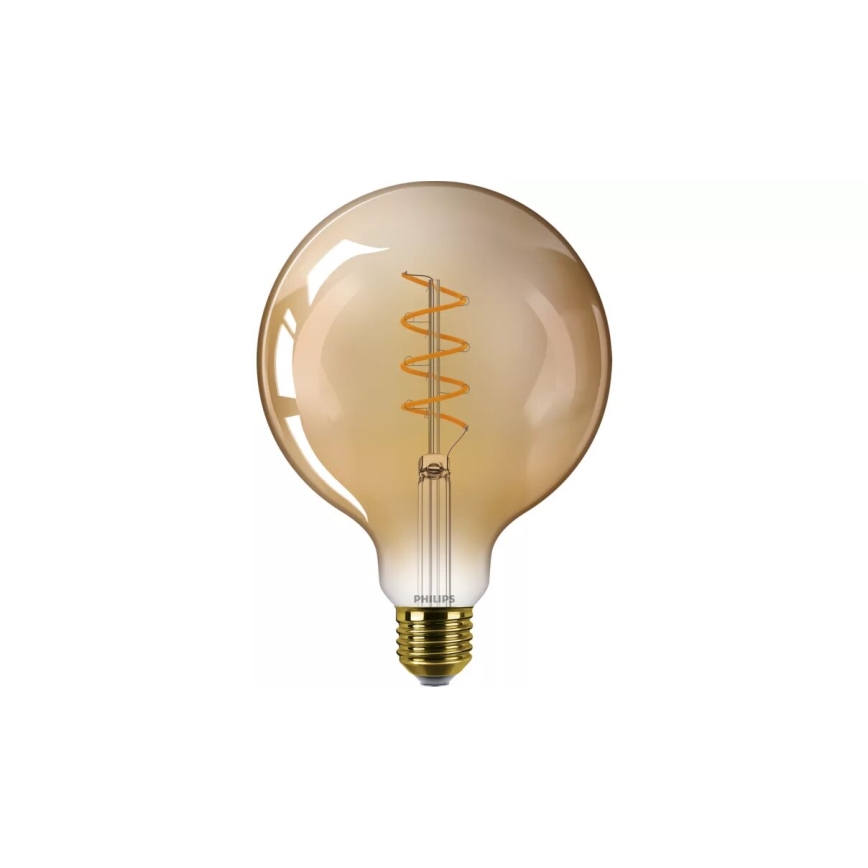 Lâmpada LED com regulação VINTAGE Philips G125 E27/5,5W/230V 2200K