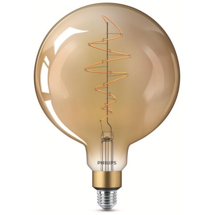 Lâmpada LED com regulação VINTAGE Philips G200 E27/7W/230V 2000K