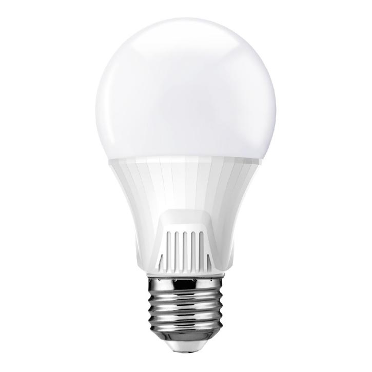 Lâmpada LED com sensor E27/9W/230V 6500K