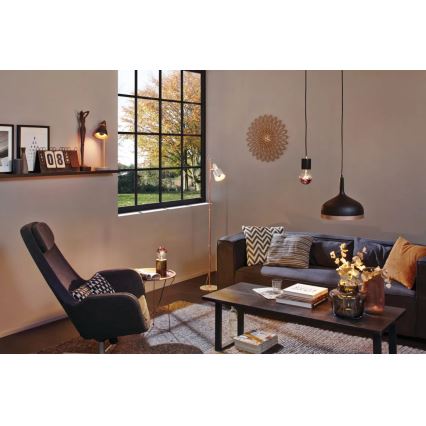 Lâmpada LED com um casquilho esférico espelhado CROWN E14/2,6W/230V 2700K - Paulmann 28663
