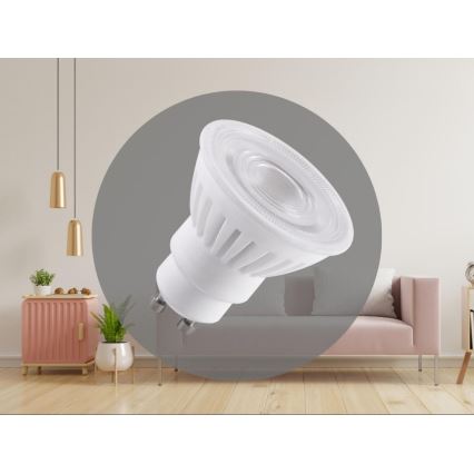 Lâmpada LED de cerâmica GU10/9,5W/230V 4000K