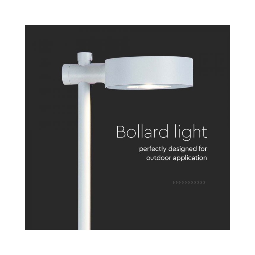 Lâmpada LED de exterior LED/7W/230V 3000K IP65 branca