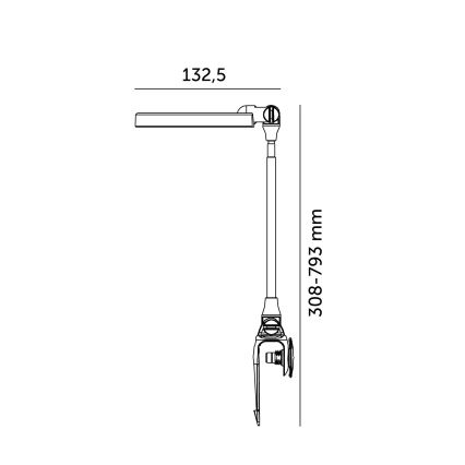 Lâmpada LED de interior para plantas LED/10W/5V 3200K