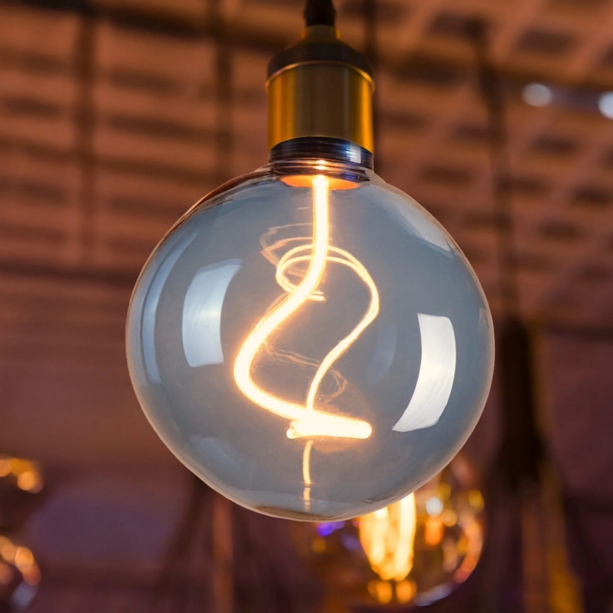 Lâmpada LED DECO VINTAGE FILAMENT G125 E27/4W/230V 1800K