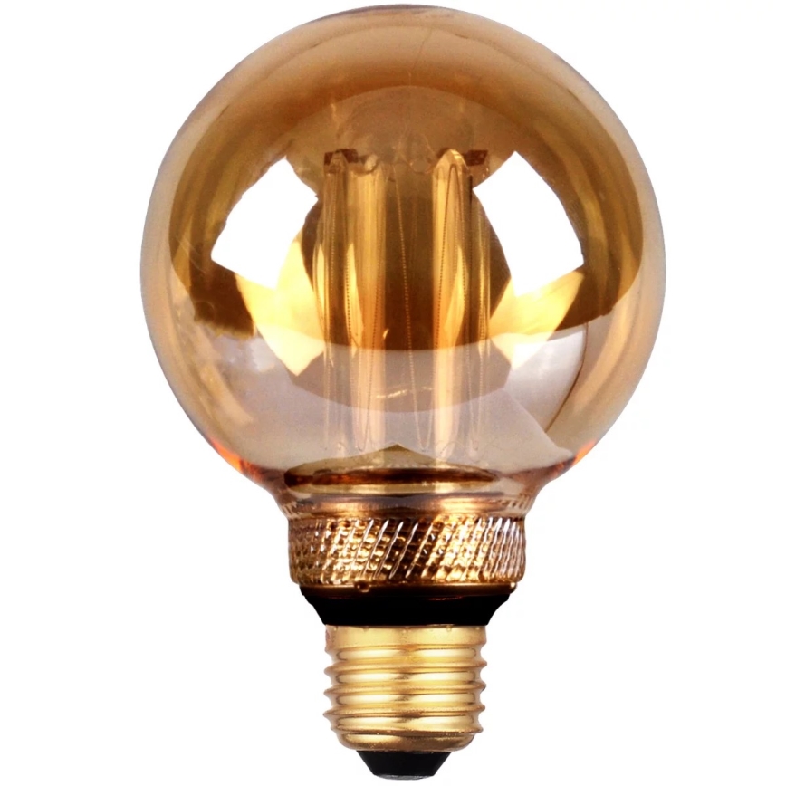 Lâmpada LED DECO VINTAGE G80 E27/4W/230V 1800K