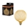 Lâmpada LED DECOR FLAT G125 E27/3,5W/230V 2700K dourado - Osram