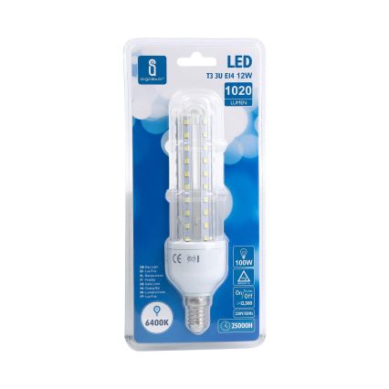 Lâmpada LED E14/12W/230V 6400K - Aigostar