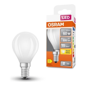 Lâmpada LED E14/5,5W/230V 2700K - Osram