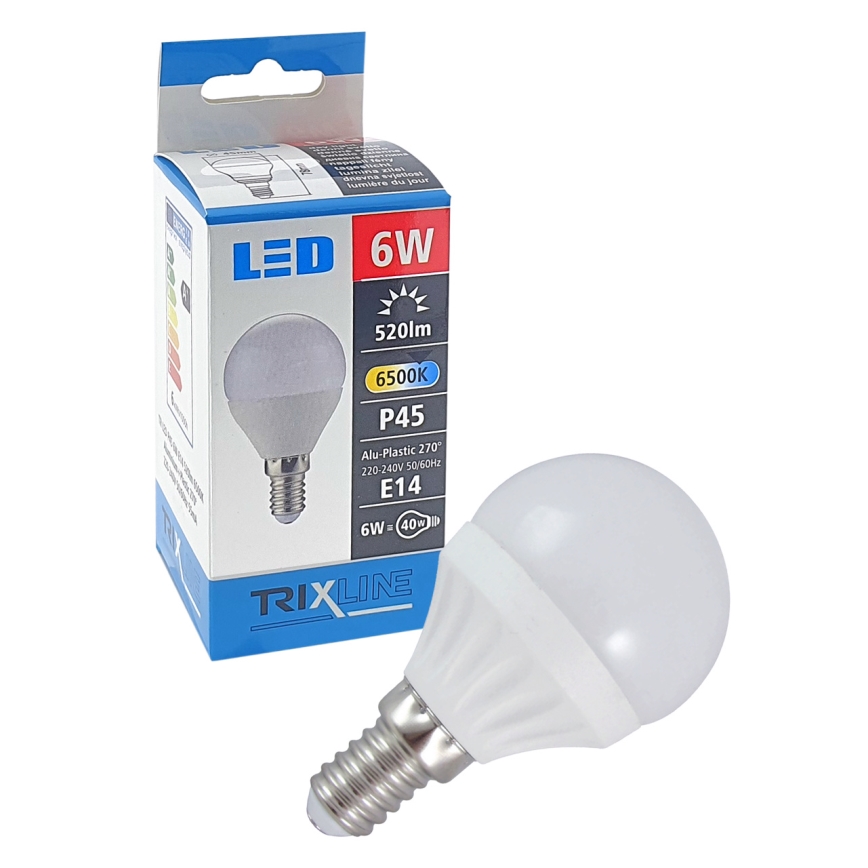 Lâmpada LED E14/6W/230V 6500K