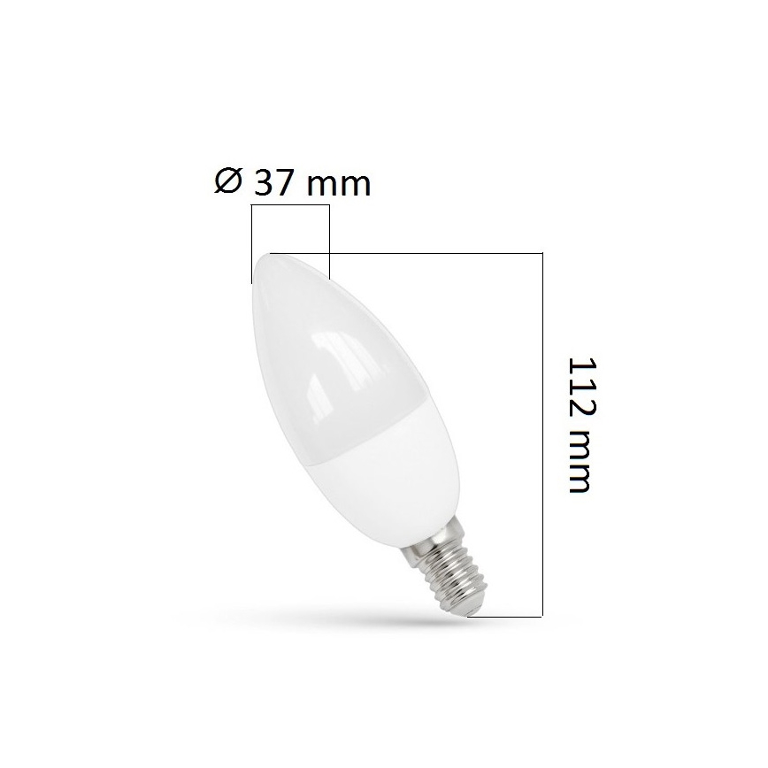 Lâmpada LED E14/8W/230V 3,000 K