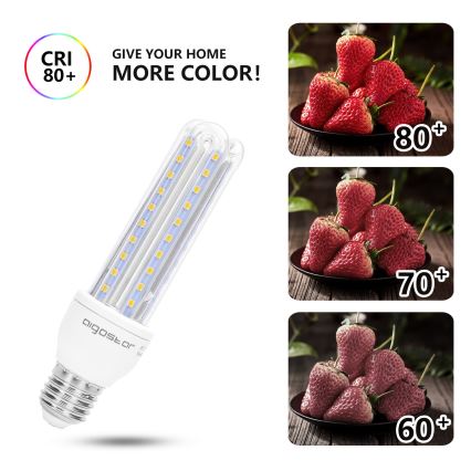 Lâmpada LED E27/12W/230V 3000K - Aigostar
