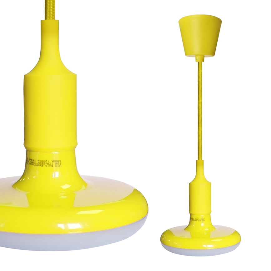 Lâmpada LED E27/15W/230V 6000K + power cabo