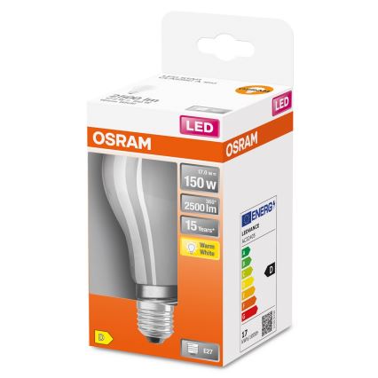 Lâmpada LED E27/17W/230V 2700K - Osram