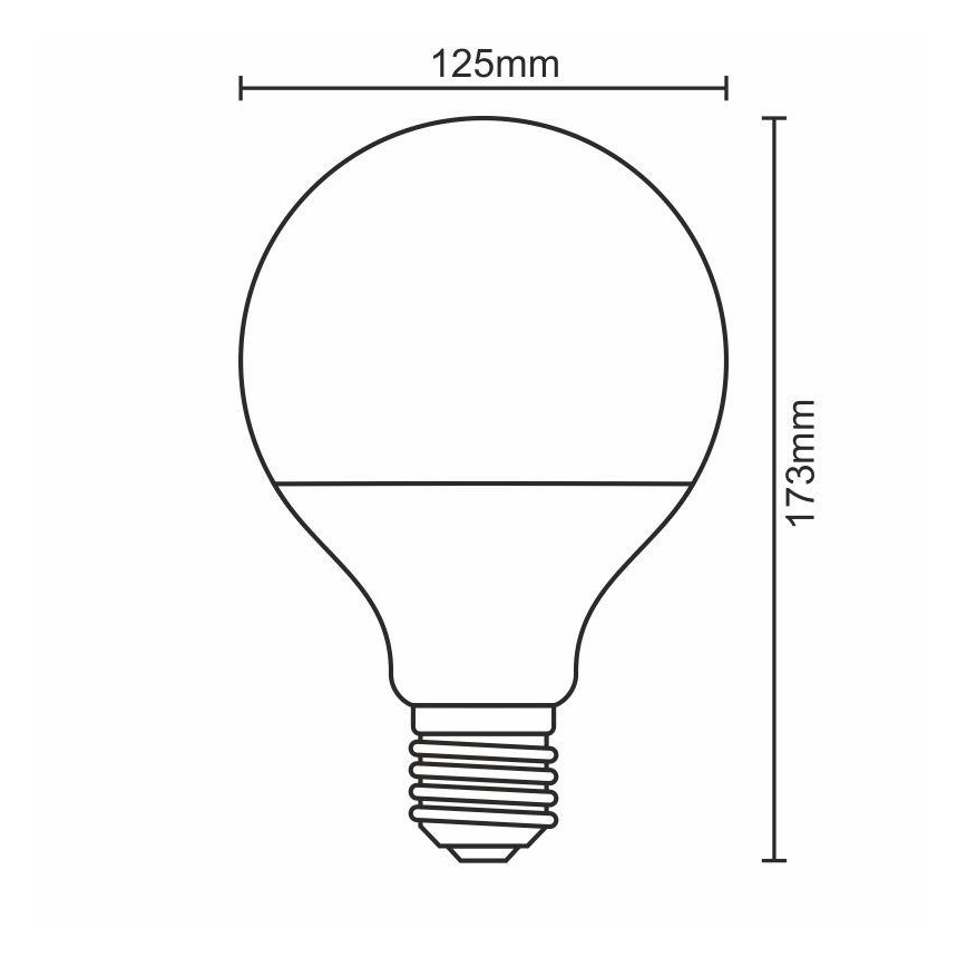 Lâmpada LED E27/20W/165-265V 3000K