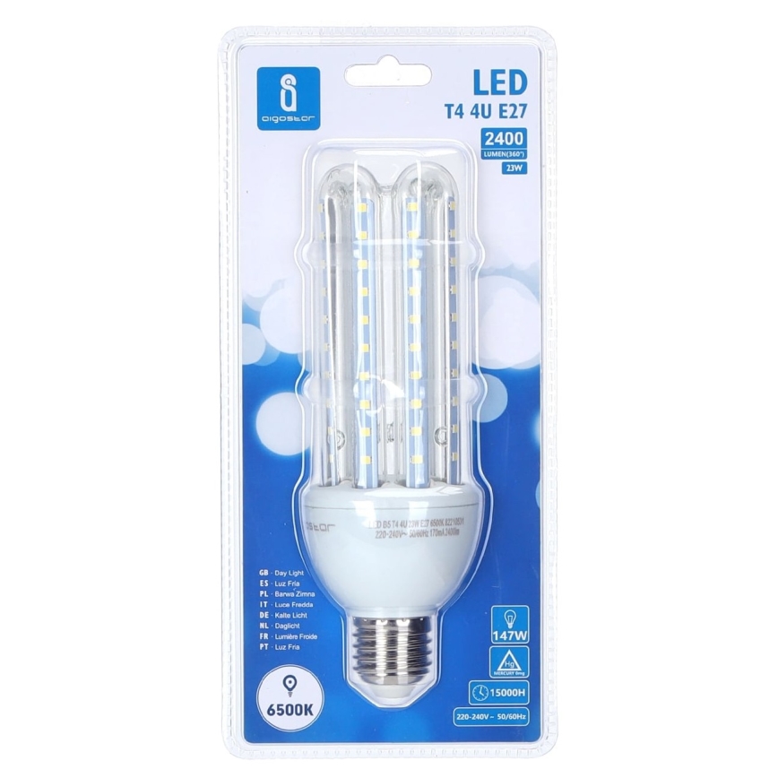 Lâmpada LED E27/23W/230V 6500K - Aigostar