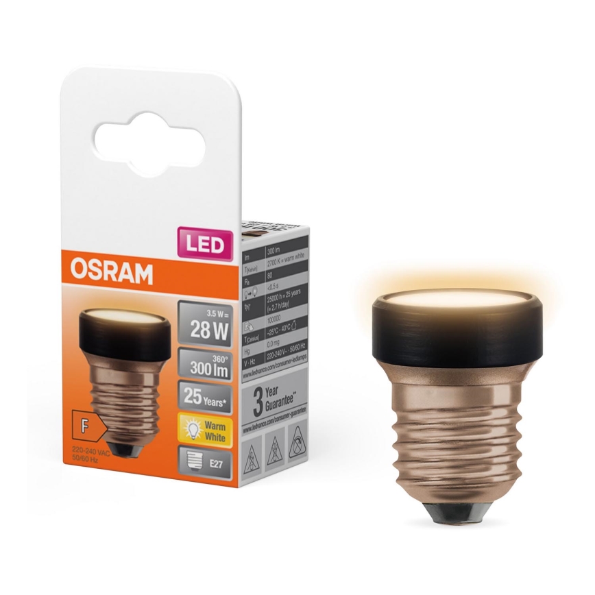 Lâmpada LED E27/3,5W/230V 2700K - Osram