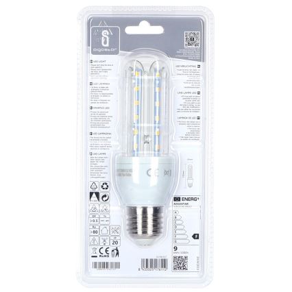 Lâmpada LED E27/9W/230V 3000K - Aigostar