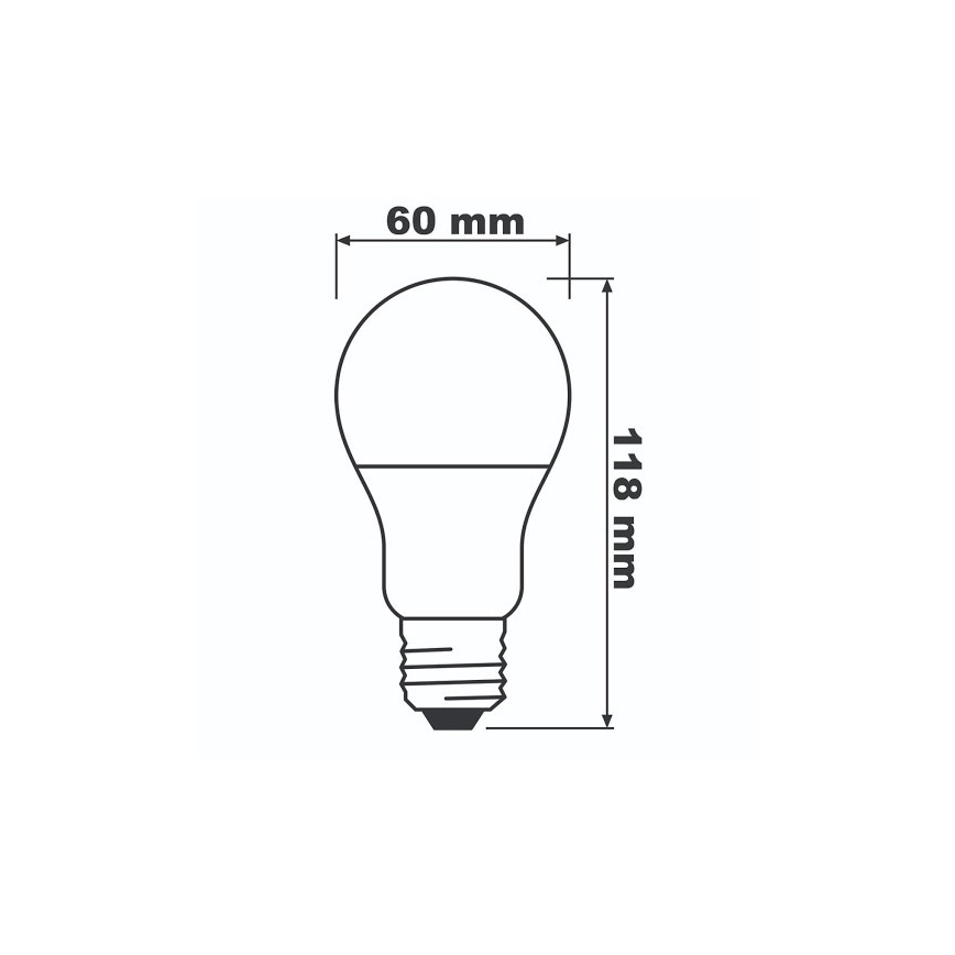 Lâmpada LED ECO E27/13W/230V 2700K 1521lm