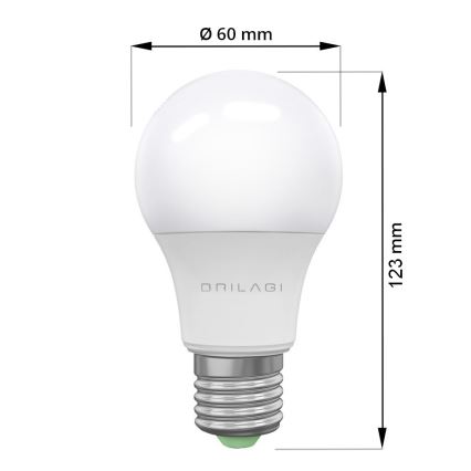 Lâmpada LED ECOLINE A60 E27/15W/230V 6500K - Brilagi