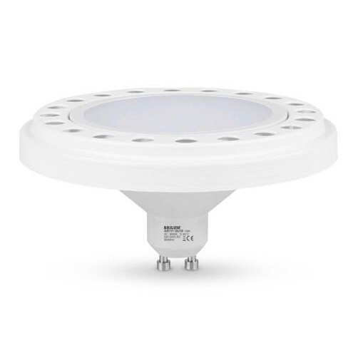 Lâmpada LED ECOLINE AR111 GU10/12W/230V 3000K 120° branco - Brilagi
