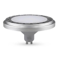 Lâmpada LED ECOLINE AR111 GU10/15W/230V 3000K 120° prateado - Brilagi