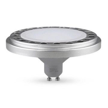 Lâmpada LED ECOLINE AR111 GU10/15W/230V 3000K 120° prateado - Brilagi