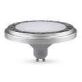 Lâmpada LED ECOLINE AR111 GU10/15W/230V 4000K 120° prateado - Brilagi