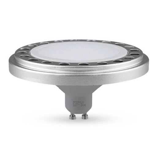 Lâmpada LED ECOLINE AR111 GU10/15W/230V 4000K 120° prateado - Brilagi