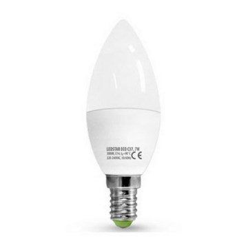 Lâmpada LED ECOLINE C37 E14/7W/230V 4000K -  Brilagi