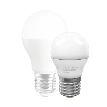 Lâmpada LED ECOLINE G45 E27/7W/230V 4000K - Brilagi