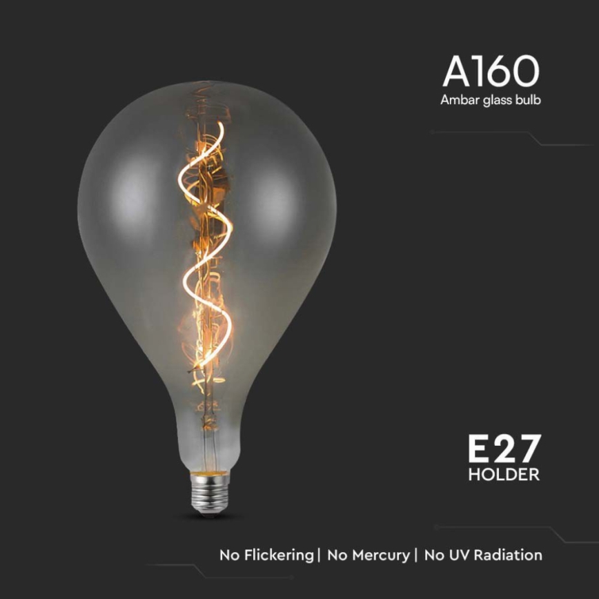 Lâmpada LED FILAMENT A160 E27/4W/230V 2700K