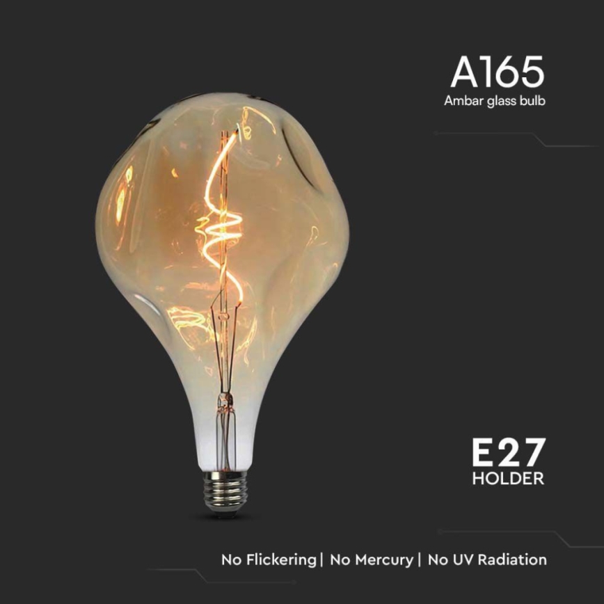 Lâmpada LED FILAMENT A165 E27/4W/230V 2700K