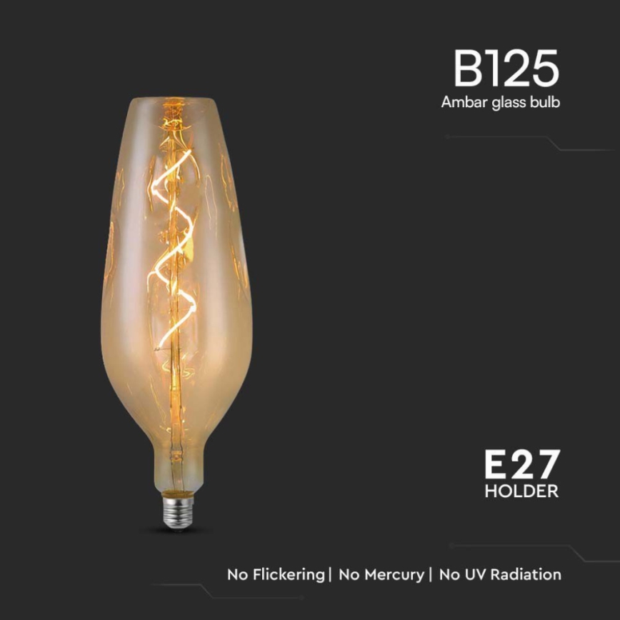Lâmpada LED FILAMENT B125 E27/4W/230V 2700K