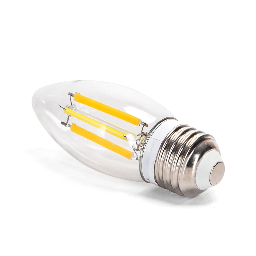 Lâmpada LED com regulação FILAMENT MESH Inteligente C35 E27/4,5W/230V 2700-6500K - Aigostar