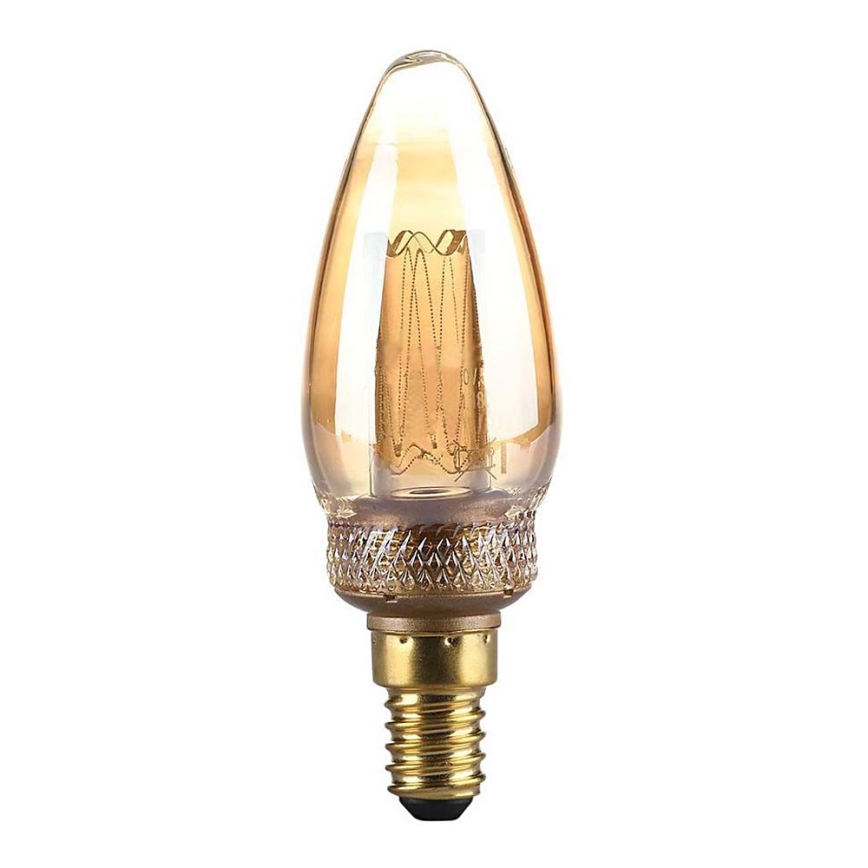 Lâmpada LED FILAMENT E14/2W/230V 1800K Art Edition