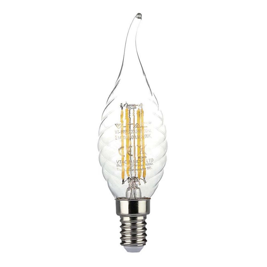 Lâmpada LED FILAMENT E14/4W/230V 3000K
