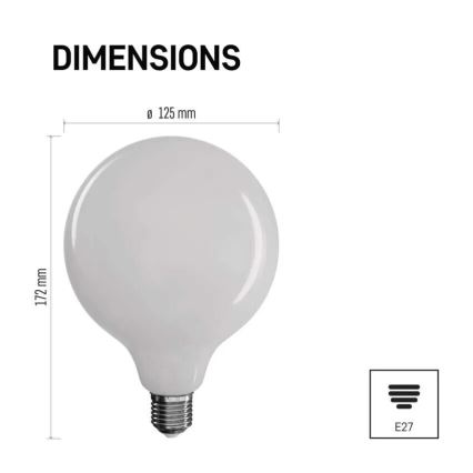 Lâmpada LED FILAMENT E27/18W/230V 2700K