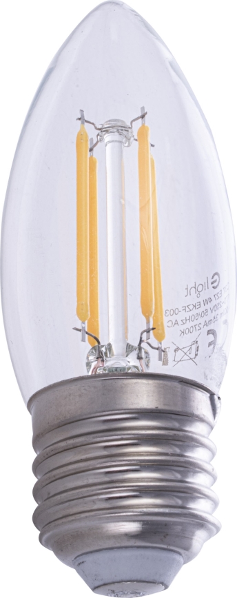 Lâmpada LED FILAMENT E27/4W/230V 2700K