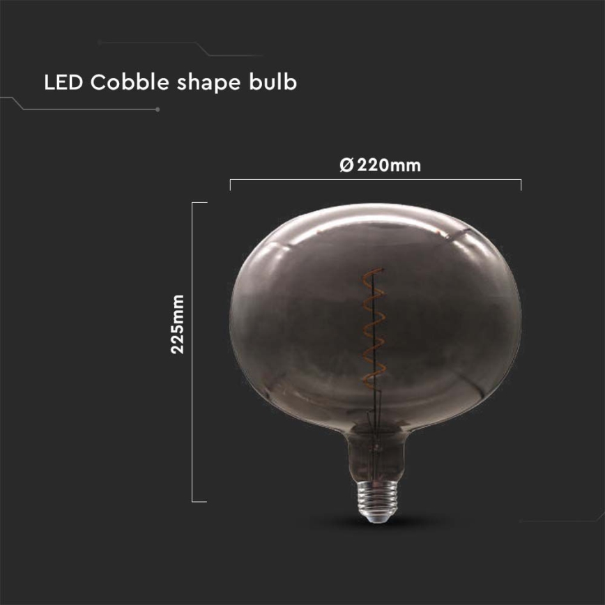 Lâmpada LED FILAMENT E27/4W/230V
