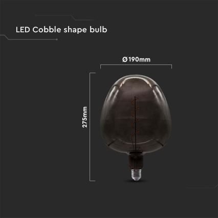 Lâmpada LED FILAMENT E27/4W/230V
