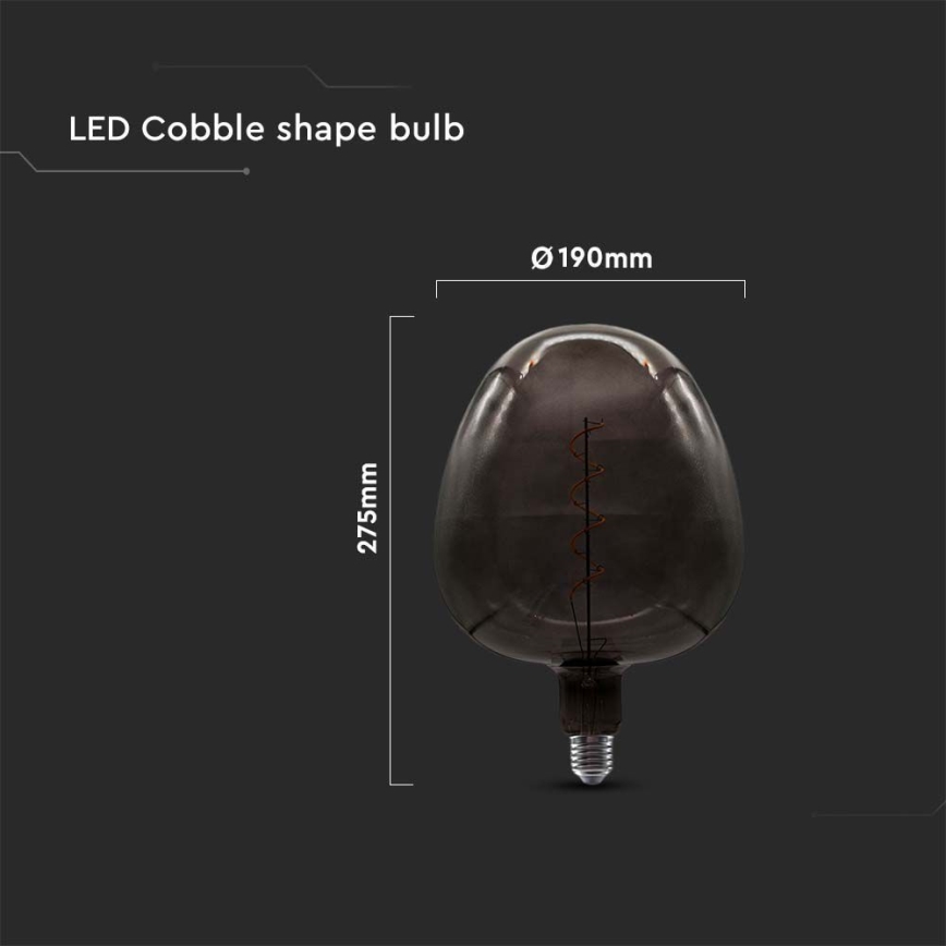 Lâmpada LED FILAMENT E27/4W/230V