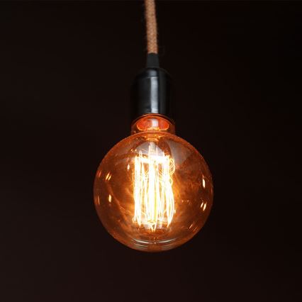Lâmpada LED FILAMENT G125 E27/4W/230V 1800K Art Edition