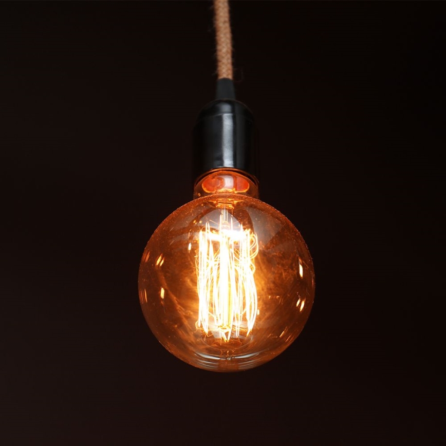 Lâmpada LED FILAMENT G125 E27/4W/230V 1800K Art Edition