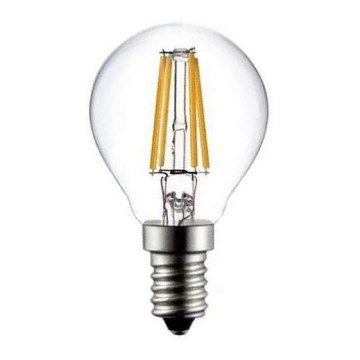 Lâmpada LED FILAMENT G45 E14/4W/230V 3000K