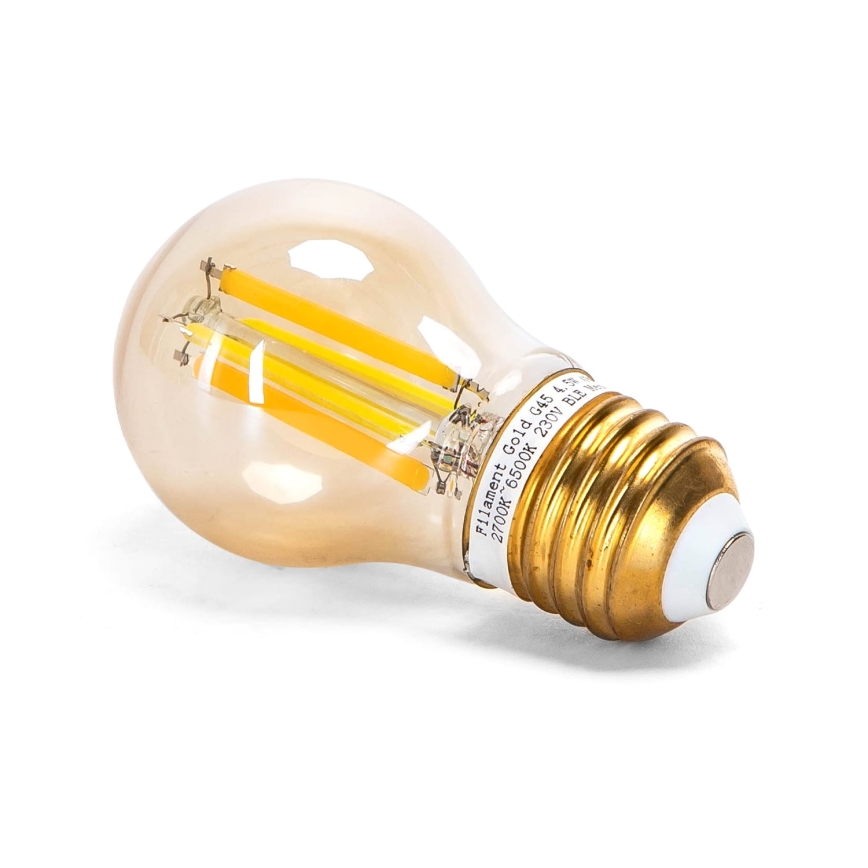 Lâmpada LED com regulação FILAMENT MESH Inteligente G45 E27/4,5W/230V 2700-6500K - Aigostar