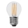 Lâmpada LED FILAMENT G45 E27/6W/230V 3000K