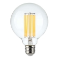 Lâmpada LED FILAMENT G95 E27/6W/230V 3000K